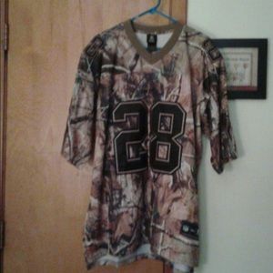 Minnesota  Vikings Camo Peterson Jersey